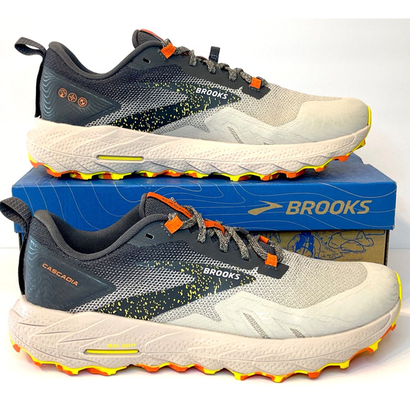 Brooks Cascadia 17 Men’s Mountain Trail Running Shoes - Worn Once - Picture 1 of 13